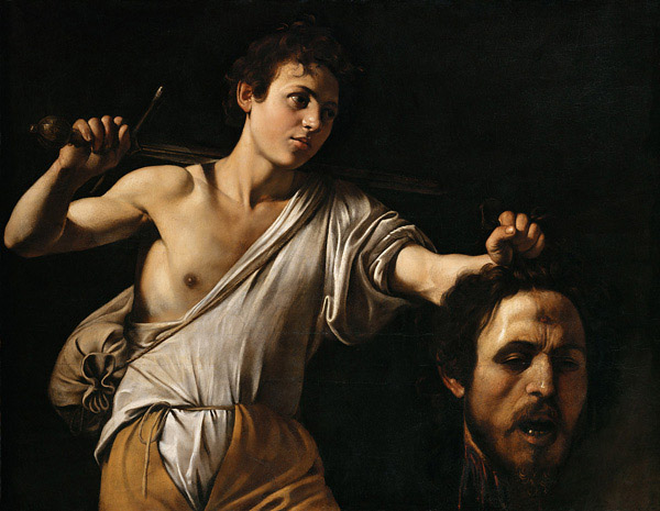  1607 - Davide con la testa di Golia, Kunsthistorisches Museum, Vienna